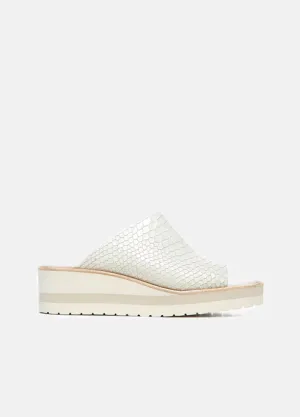 Sarria Wedge Mule - Off White