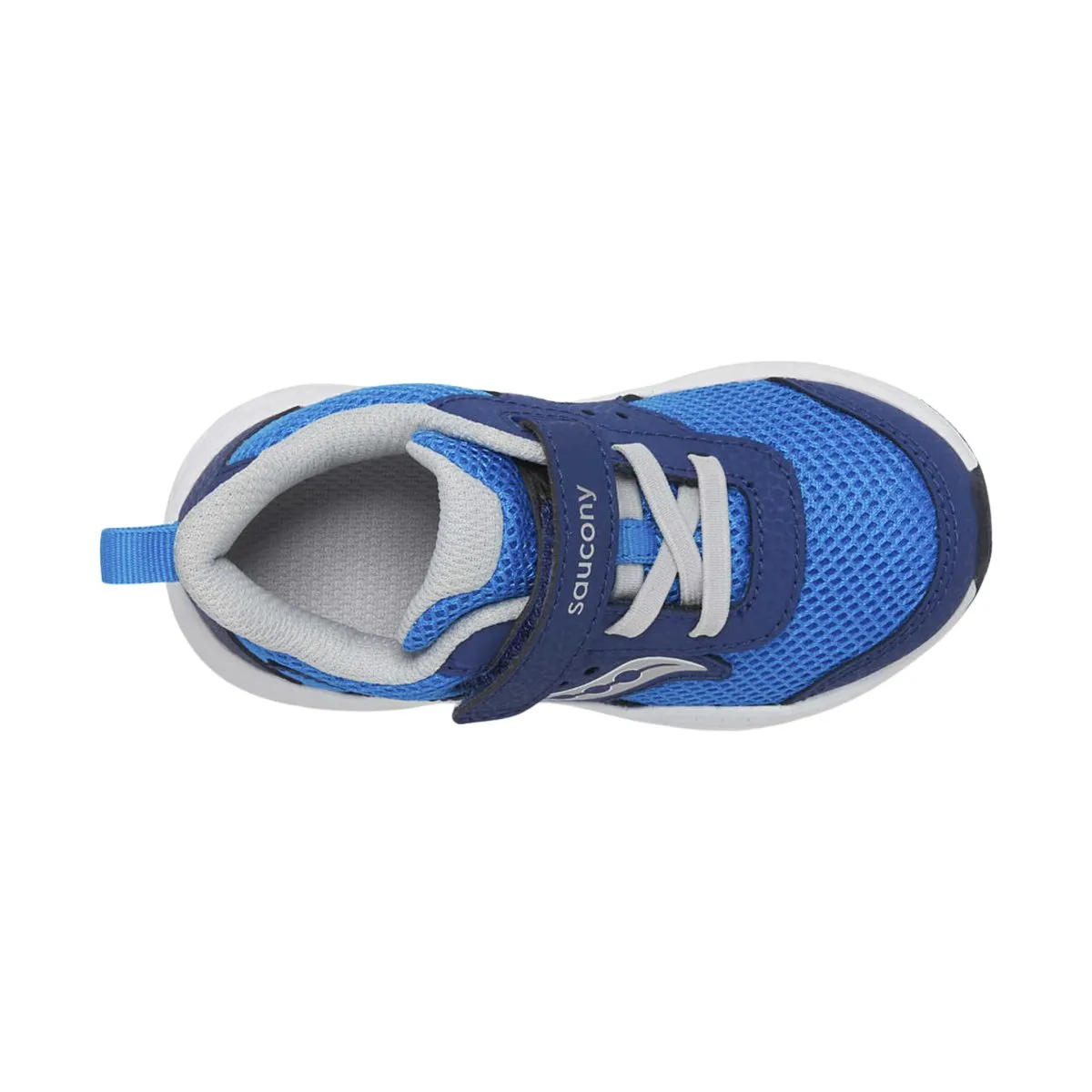 Saucony Toddler's Ride 10 Jr Blue/Silver