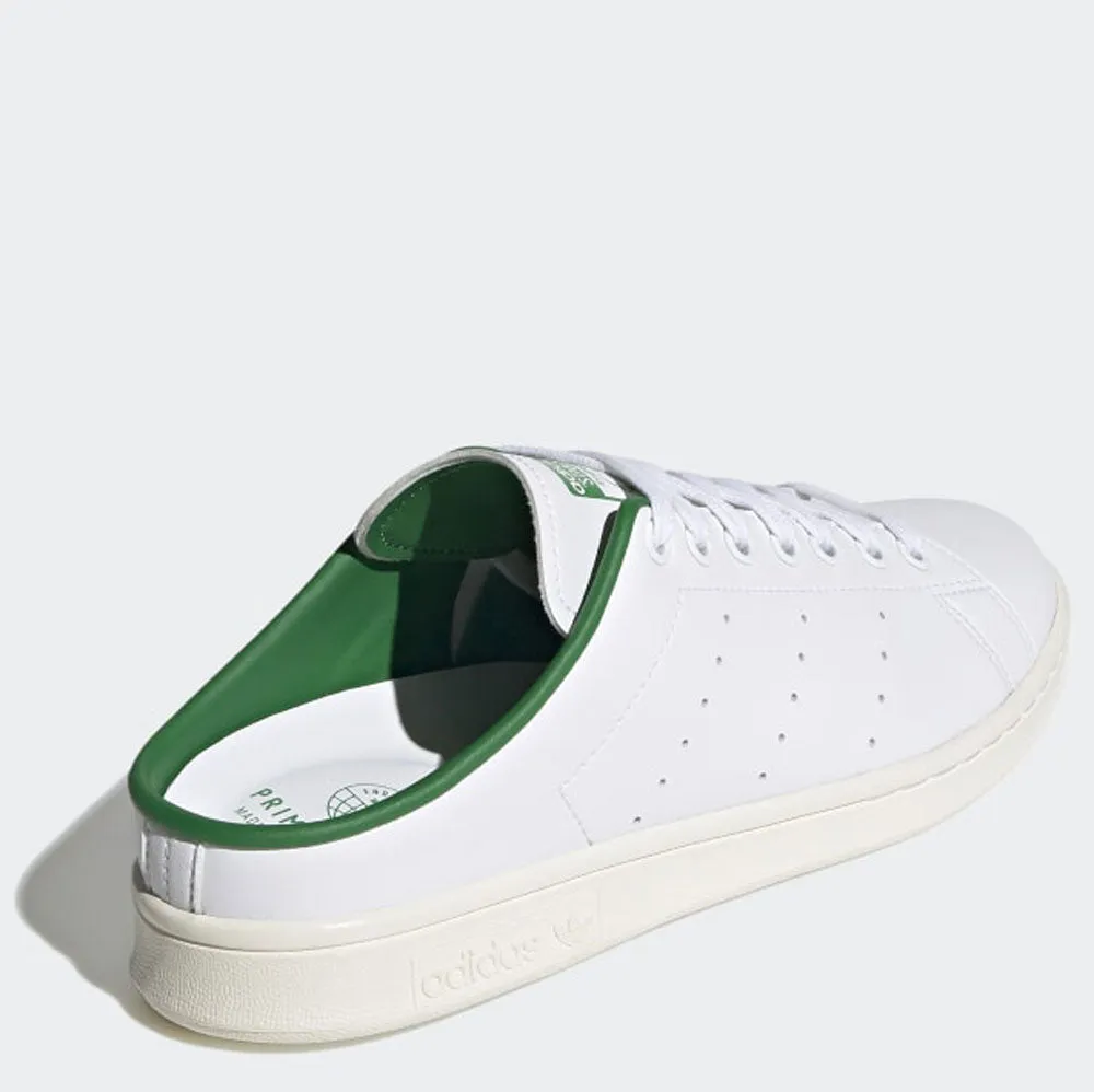 Scarpe Donna ADIDAS Sneakers Slip On linea Stan Smith Mule colore Bianco e Verde