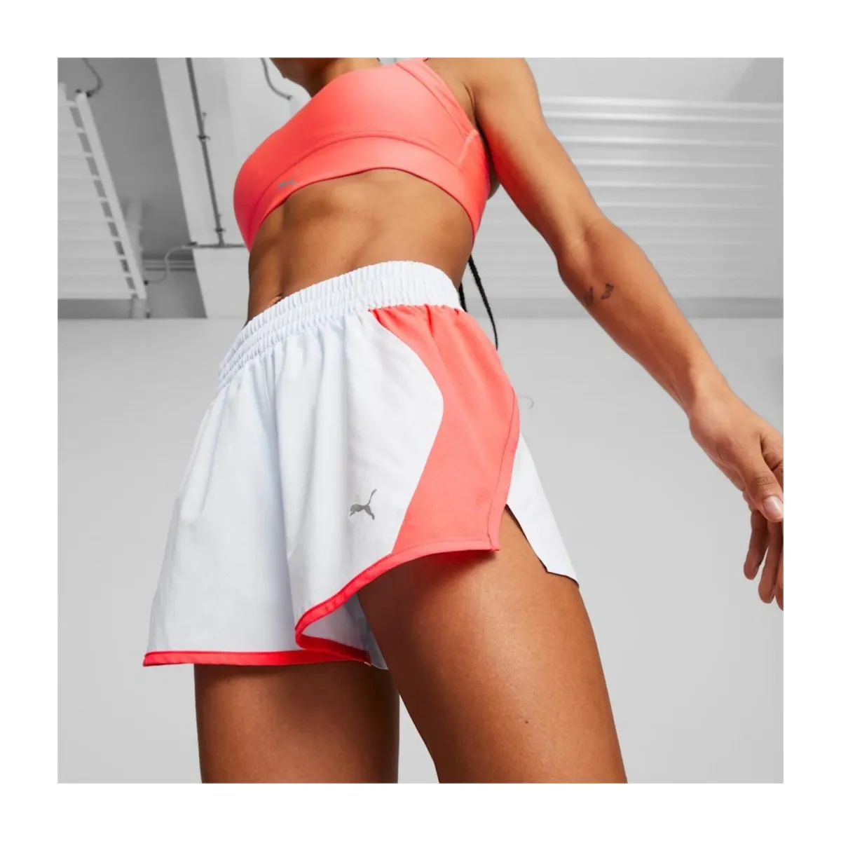 Shorts Puma Ultraweave Velocity White Orange