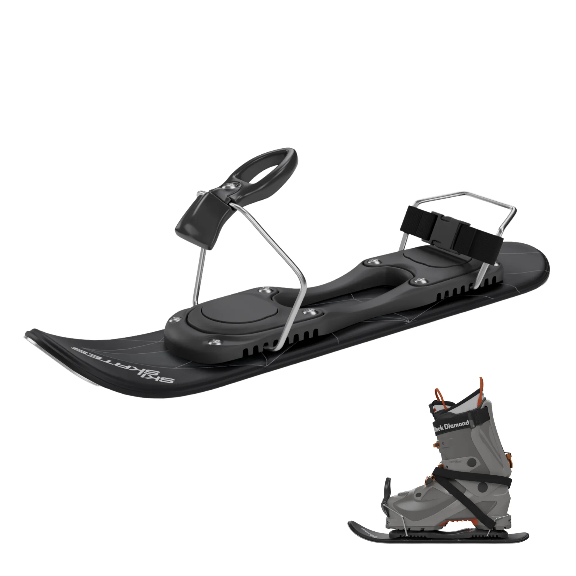 Skiskates by Snowfeet* | 44 CM | Skiblades Snowblades Mini Skis