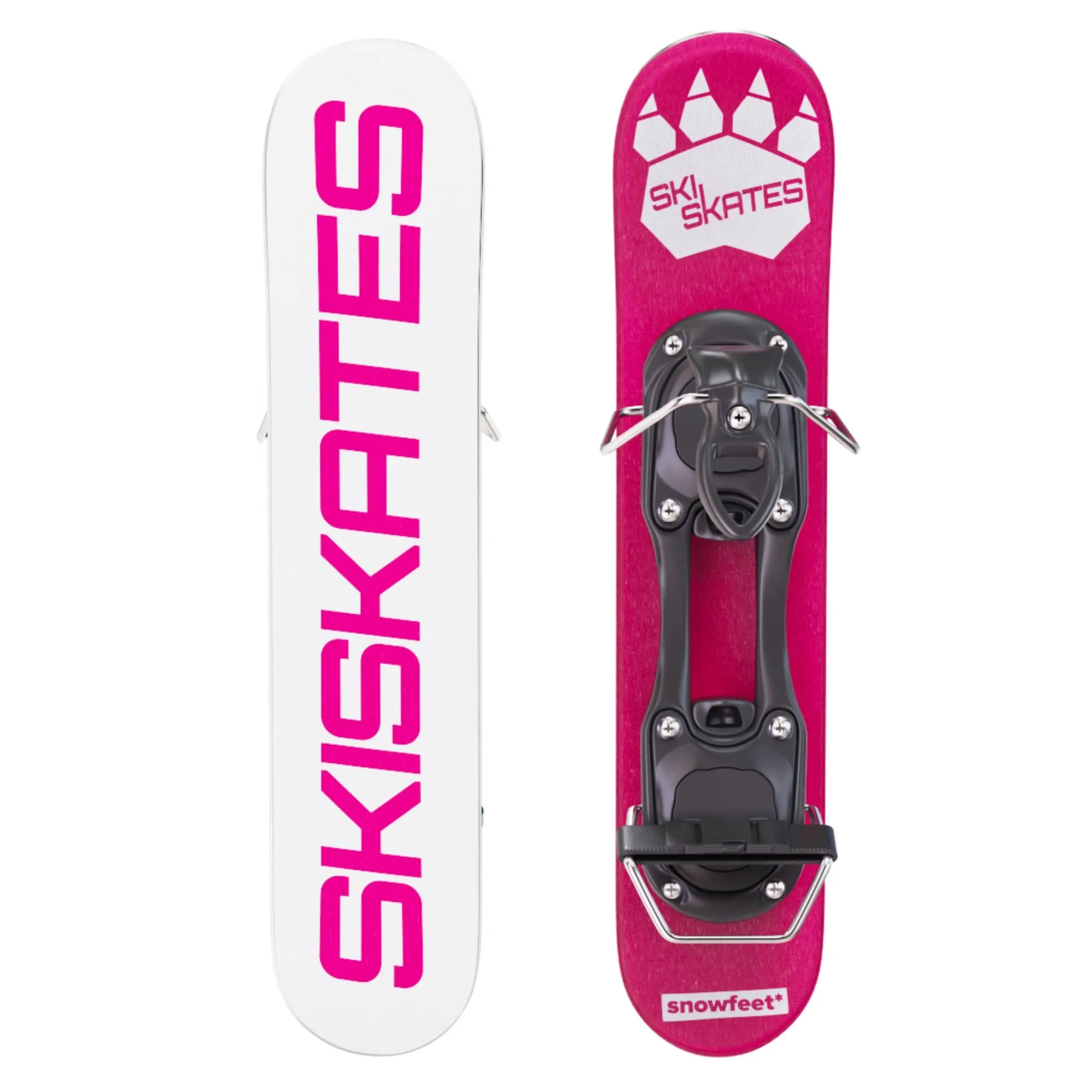 Skiskates by Snowfeet* | 44 CM | Skiblades Snowblades Mini Skis