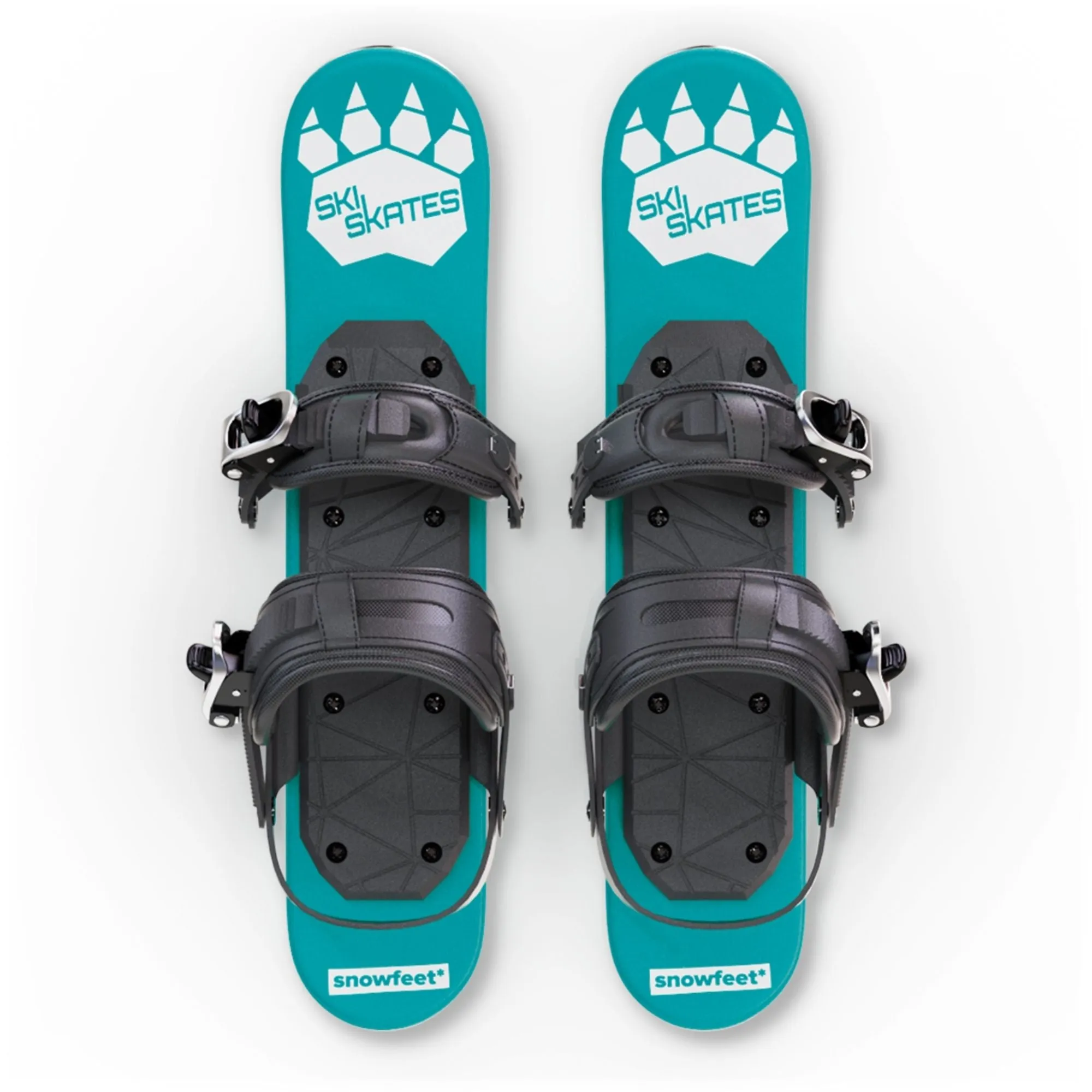 Skiskates by Snowfeet* | 44 CM | Skiblades Snowblades Mini Skis