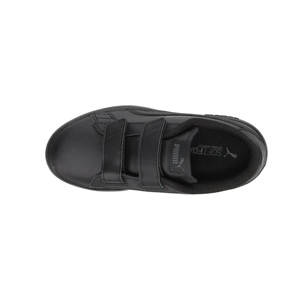 Smash V2 Leather Slip On Sneakers (Little Kid)