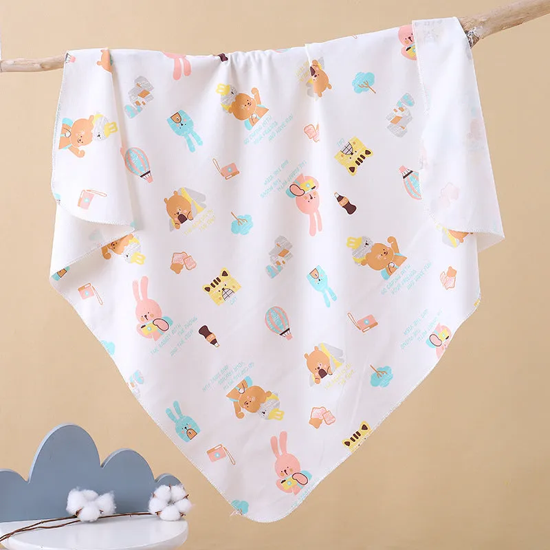 Soft and Stretchy Newborn Cotton Swaddle Blanket