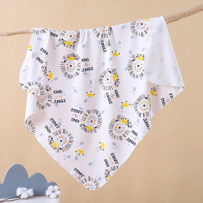 Soft and Stretchy Newborn Cotton Swaddle Blanket