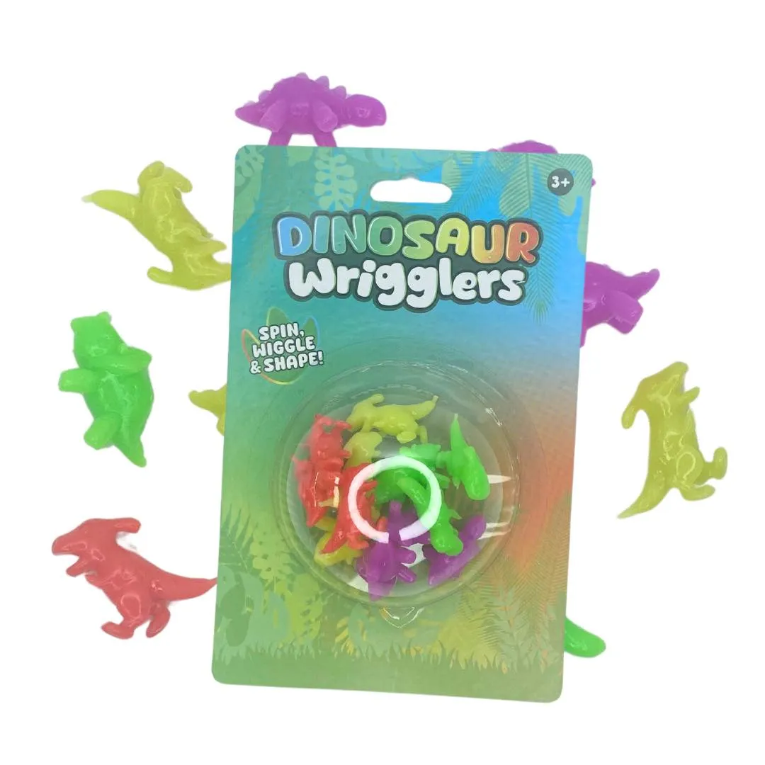 Stretchy Dinosaur and Wrestler Wrigglers