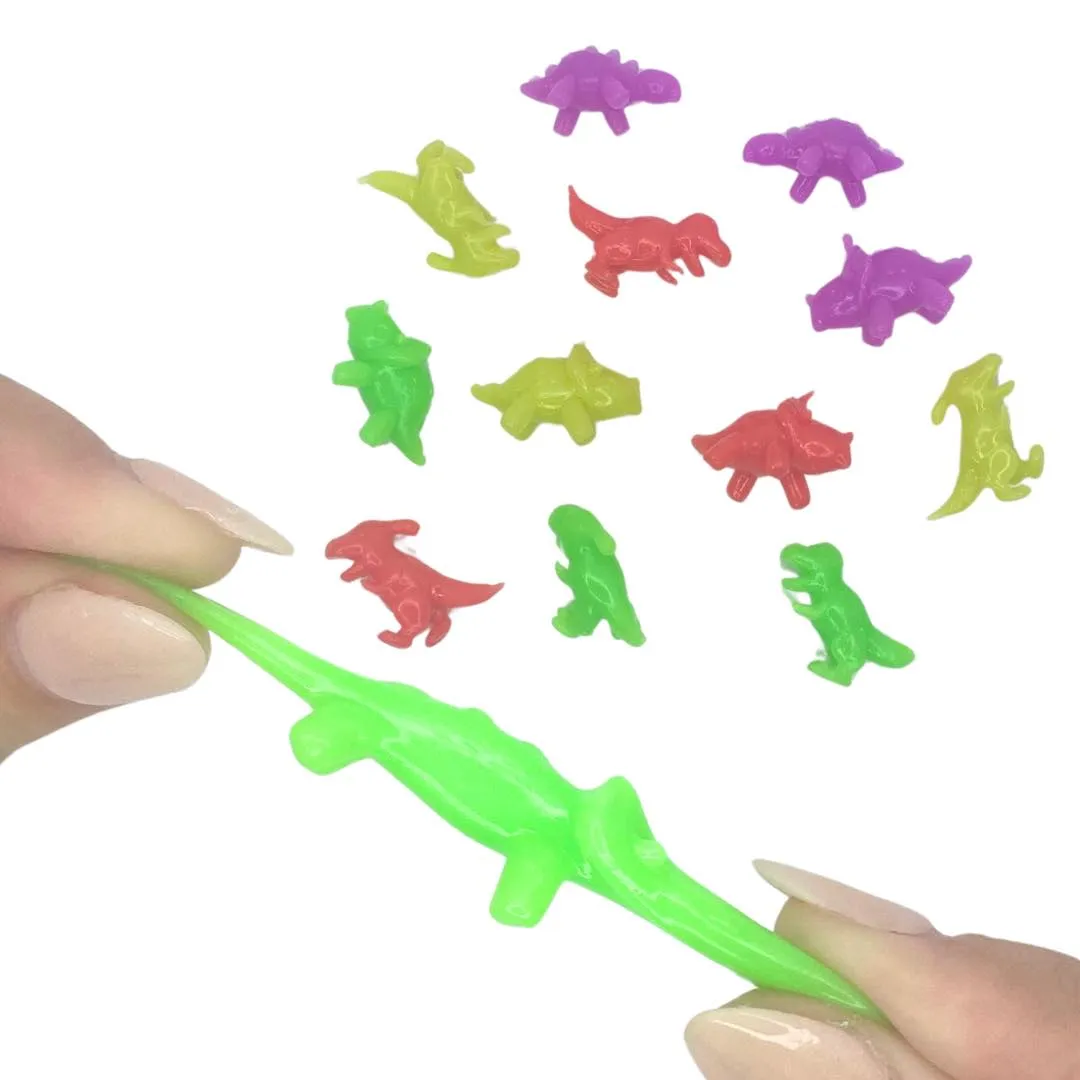 Stretchy Dinosaur and Wrestler Wrigglers