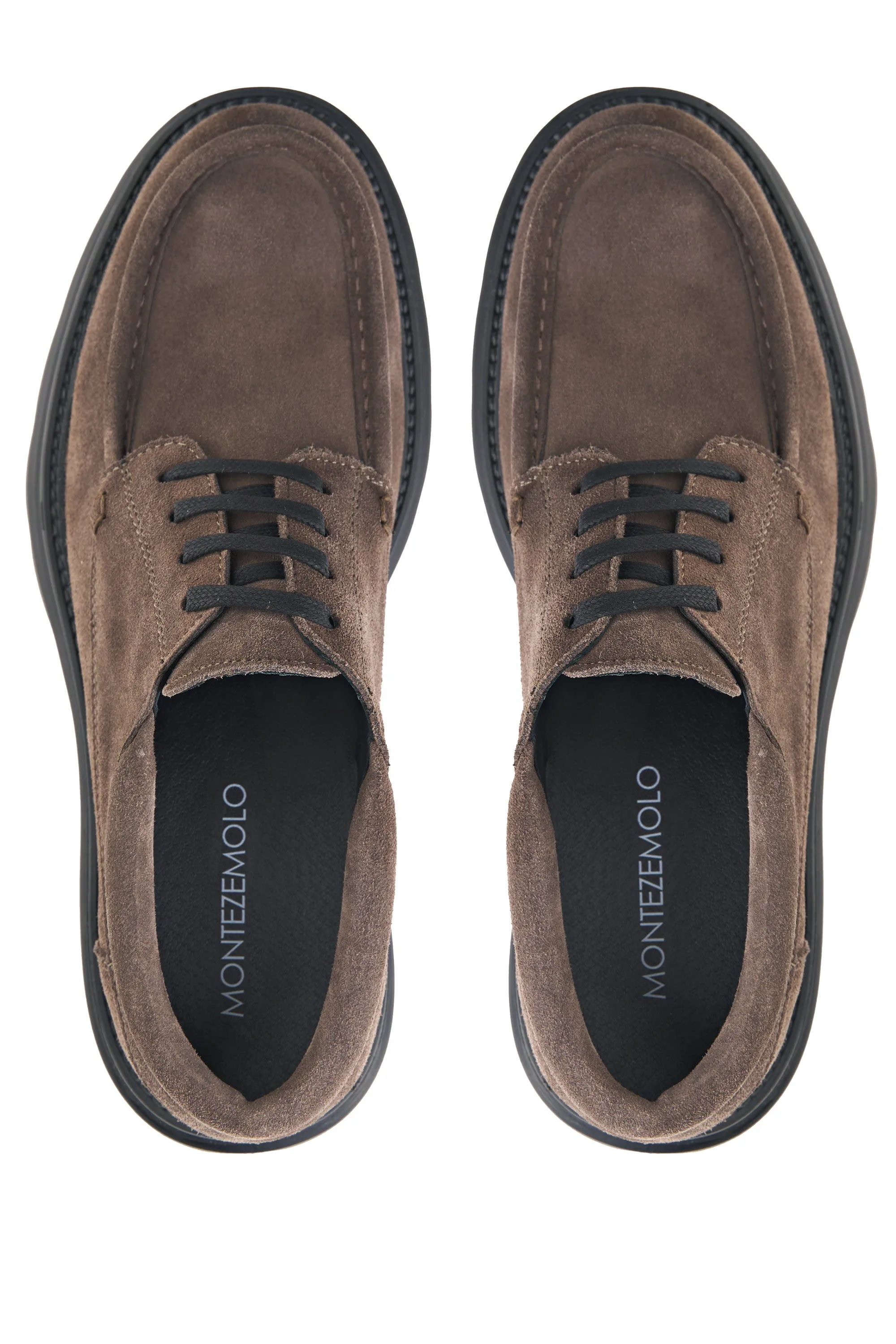 Suede Derby Boat Shoes