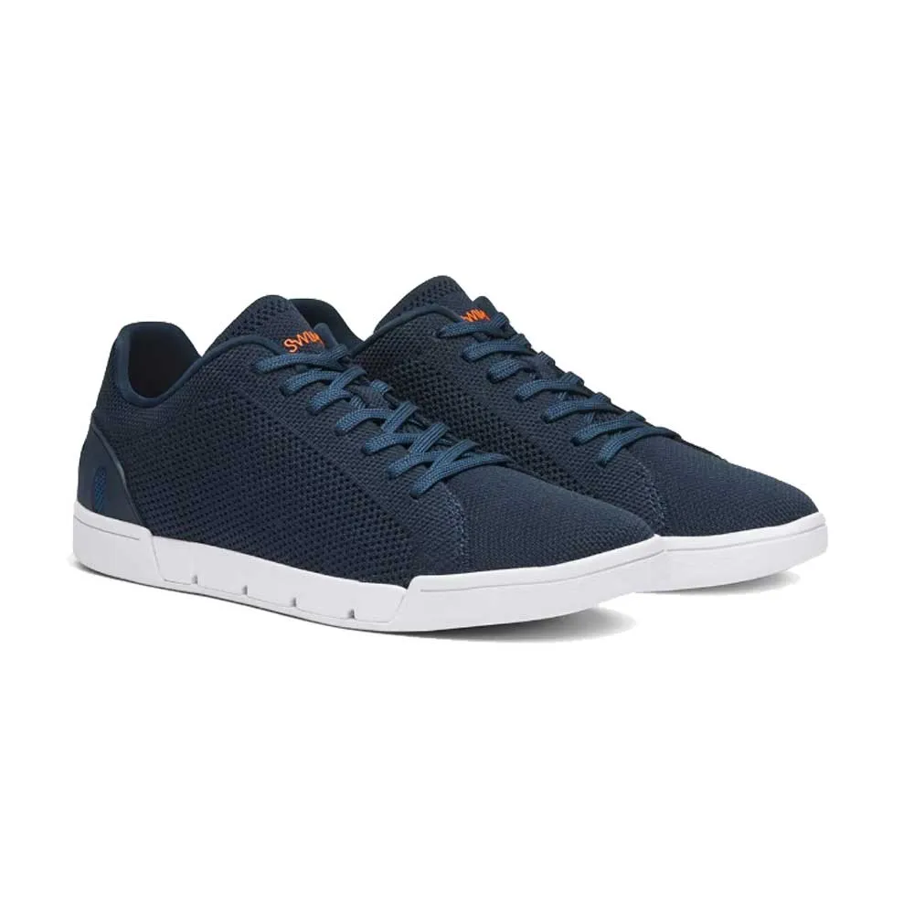 SWIMS Breeze Tennis Knit Sneakers - Navy*