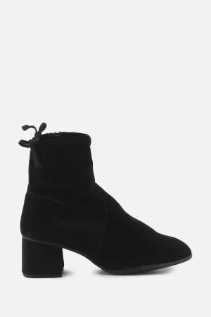 Tamaris Zipper Block Ankle Boots | Suede