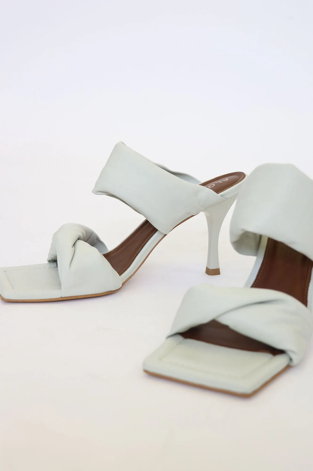 Twist Strap Sandals | Off White