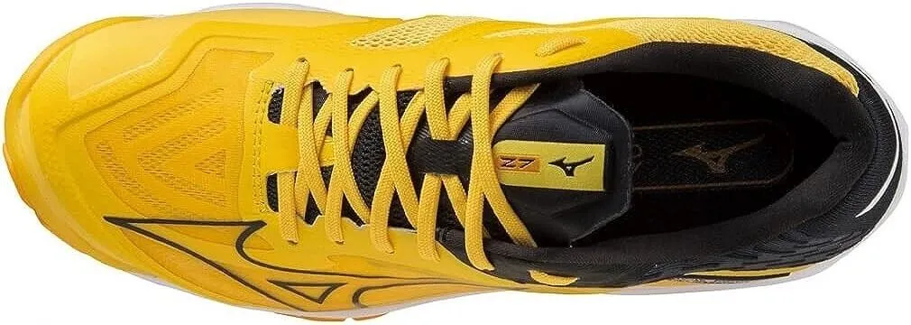 V1GA2200 MIZUNO Volleyball Shoes WAVE LIGHTNING Z7 Yellow Black size US 6.5