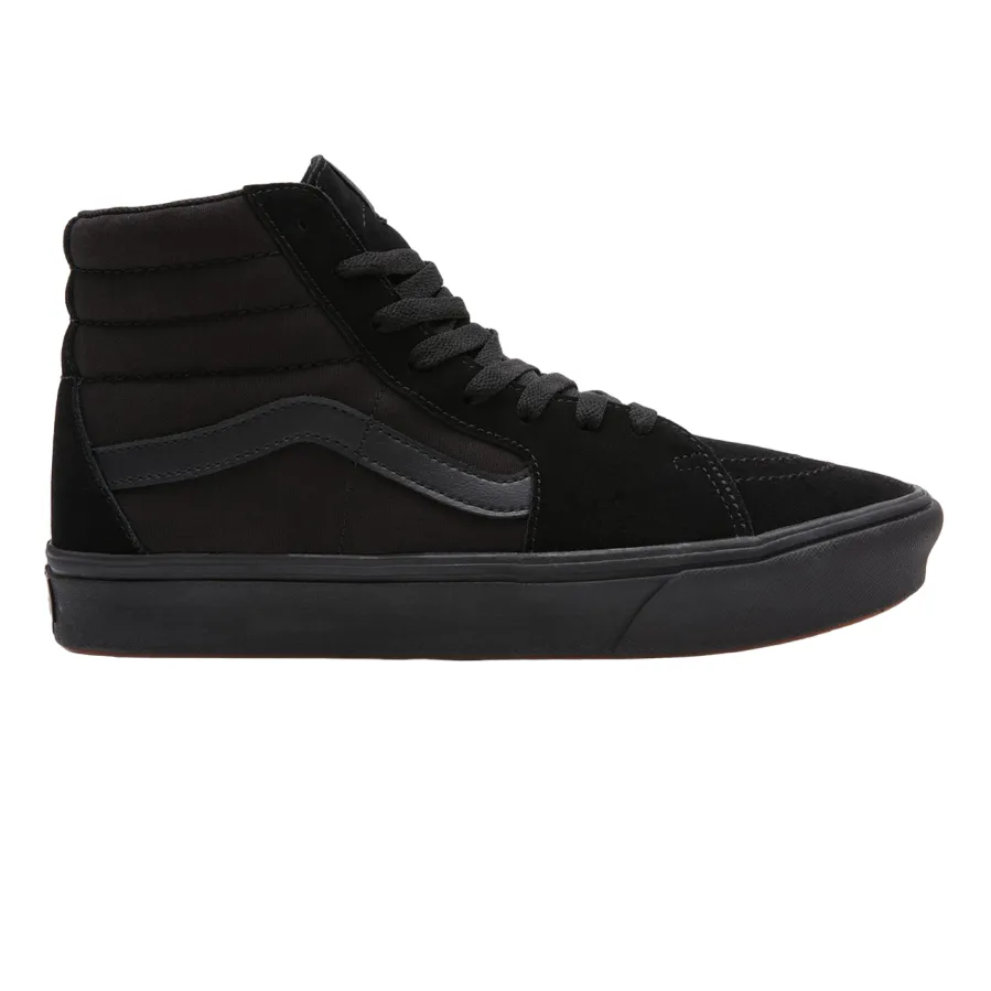 Vans scarpa sneakers alta da uomo e donna Comfycush Sk8-Hi vn0a3wmbvnd1 nero-nero