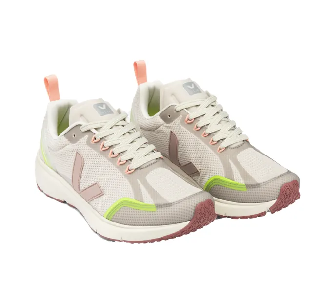 VEJA Condor 2 Alveomesh natural babe jaune fluo women