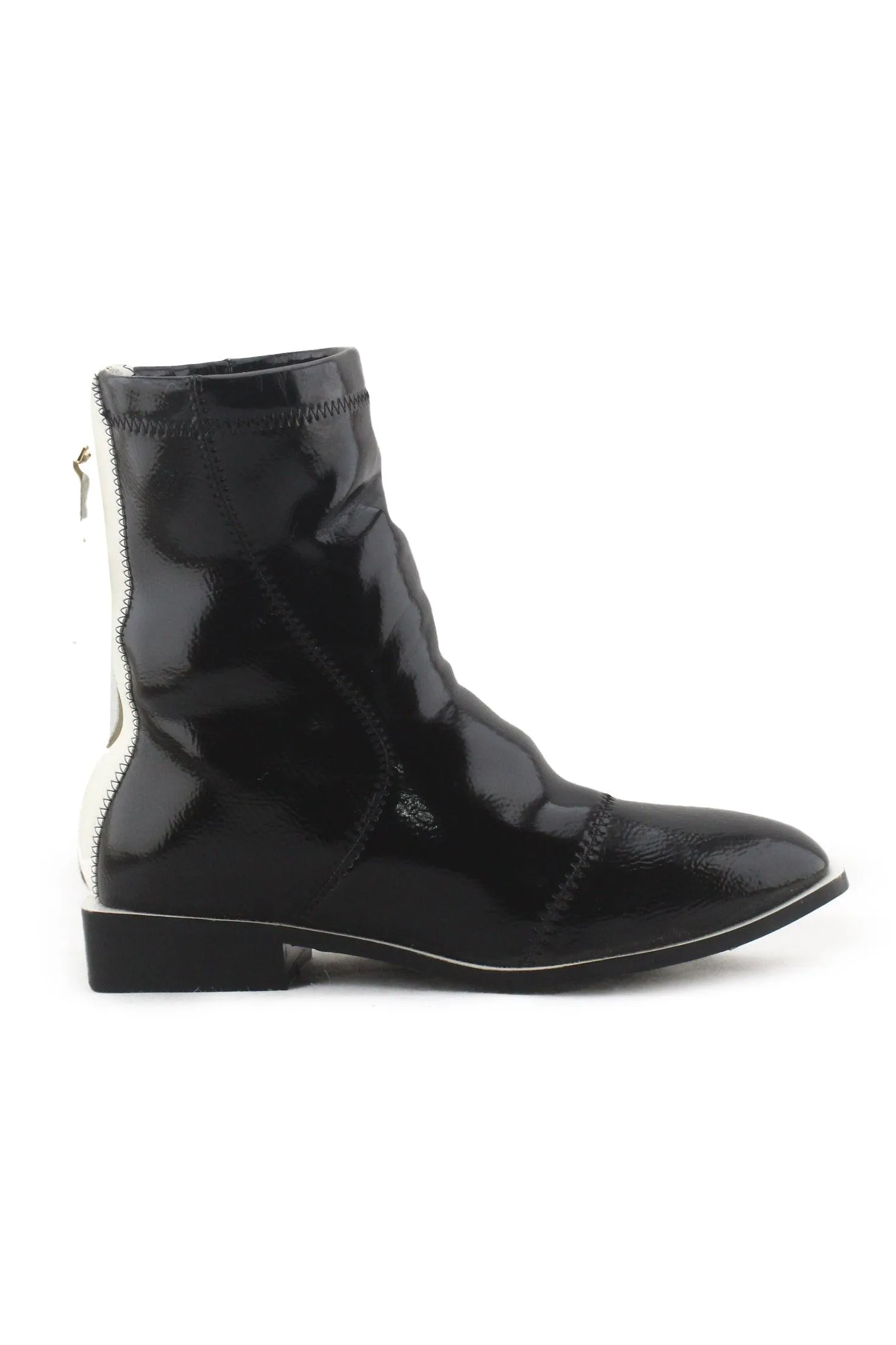 Vell In Zipper Chelsea Ankle Boots | 100% Synthetic Leather