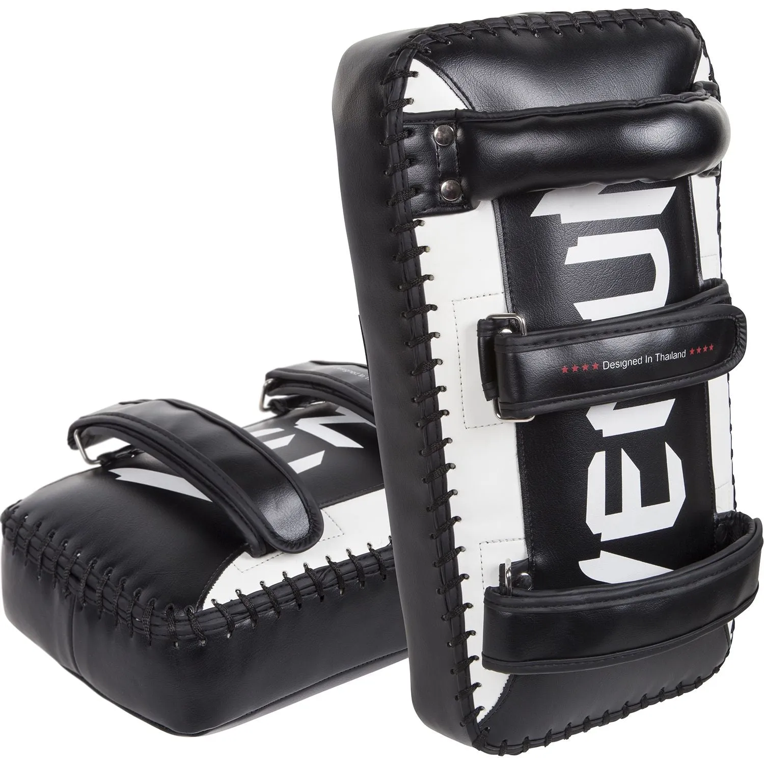 Venum Giant Kick Pads - Black/Ice (Pair)