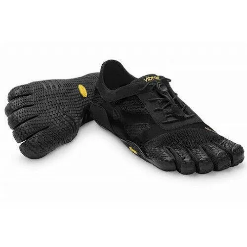 Vibram KSO Evo Five Fingers Barefoot MAX FEEL Ladies Training Shoes - Black