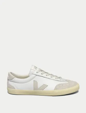 Volley Leather - White Natural