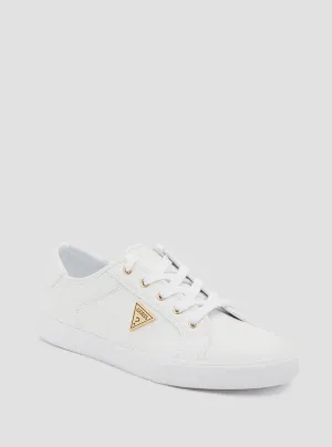 White Comly Low Top Sneakers