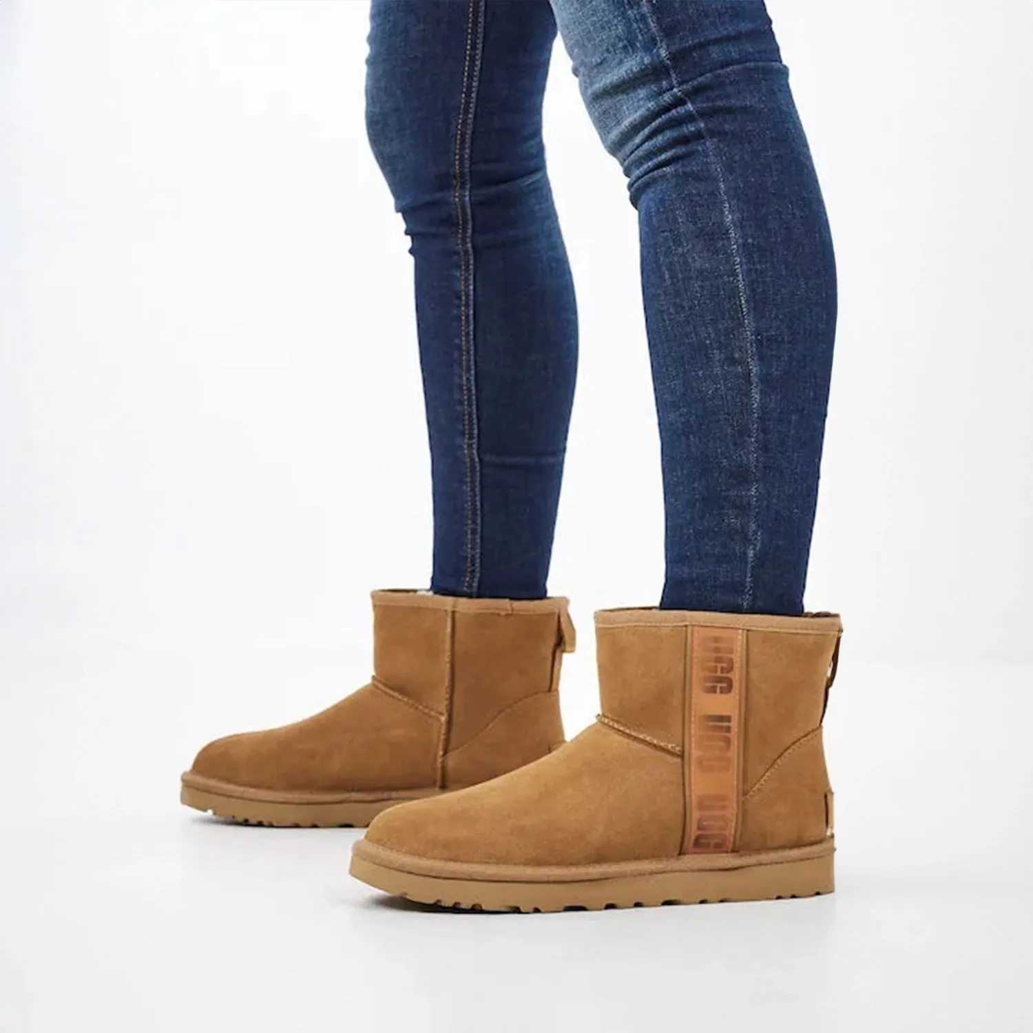 Women's Classic Mini Side Logo Boot