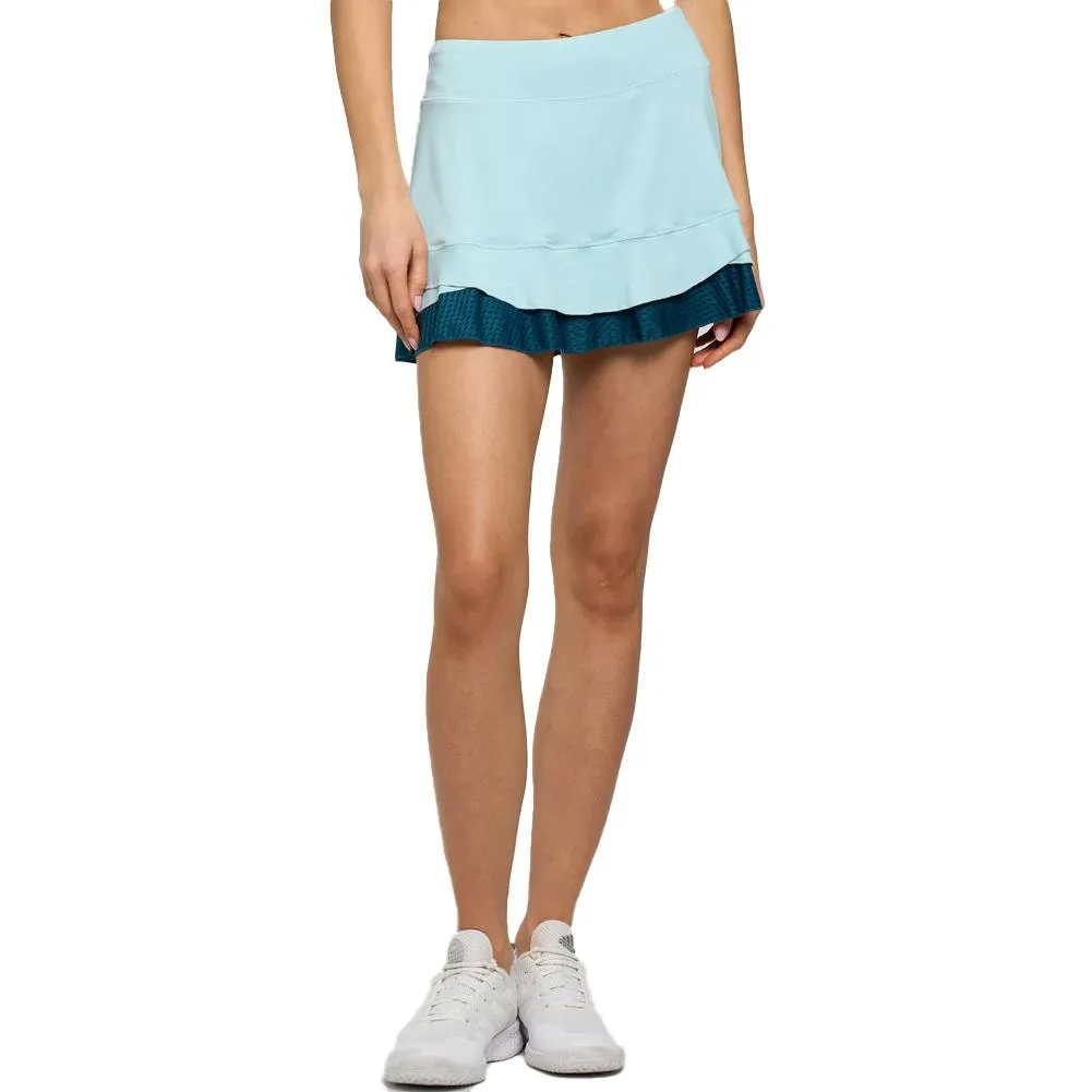 Women`s Elite Distract 13 Inch Tennis Skort Pastel and Harbor