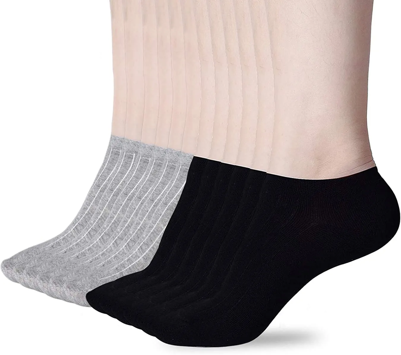 Women's Low Cut Socks,3-15 Pair Ankle No Show Athletic Short Cotton Socks by Sioncy