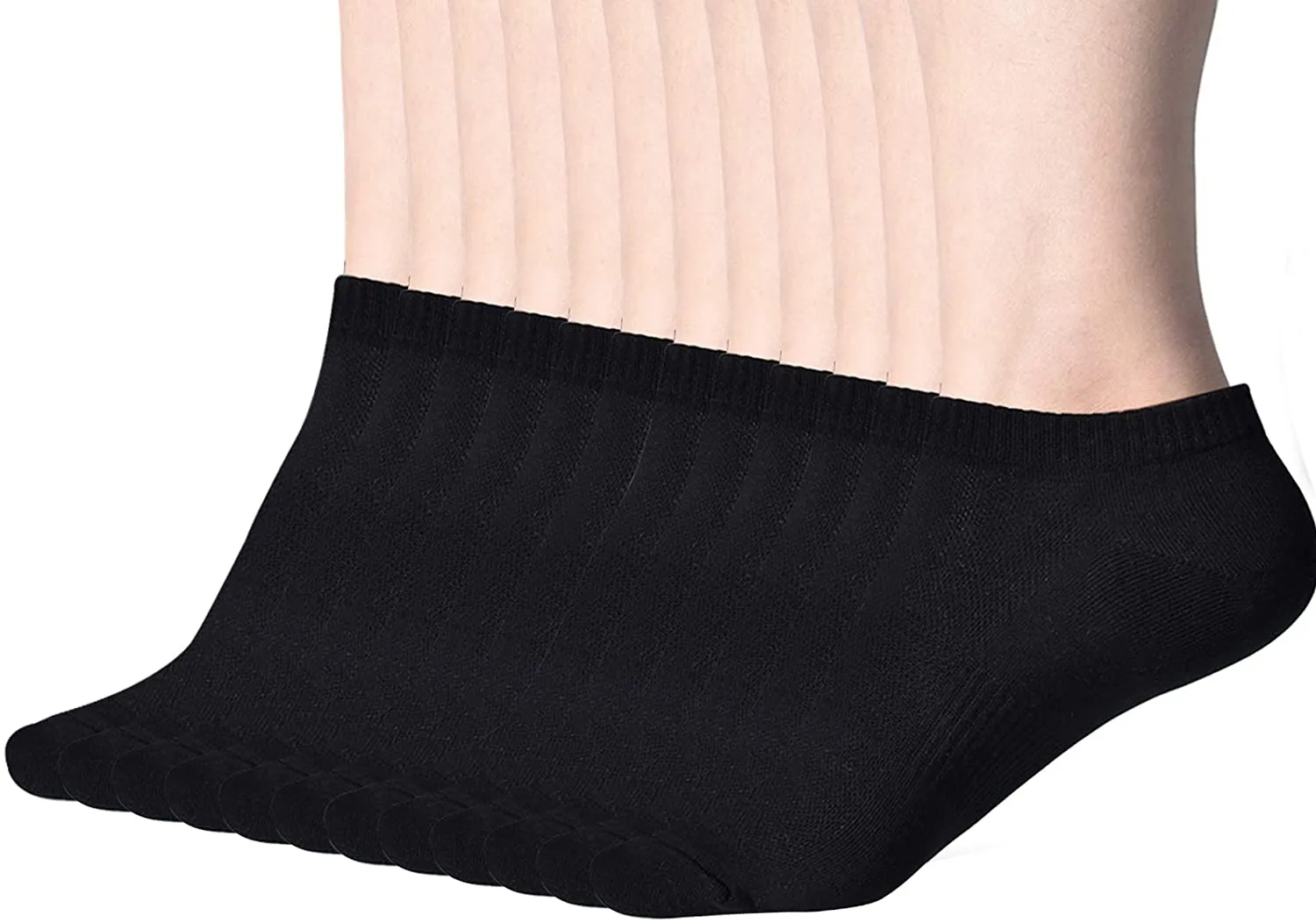 Women's Low Cut Socks,3-15 Pair Ankle No Show Athletic Short Cotton Socks by Sioncy