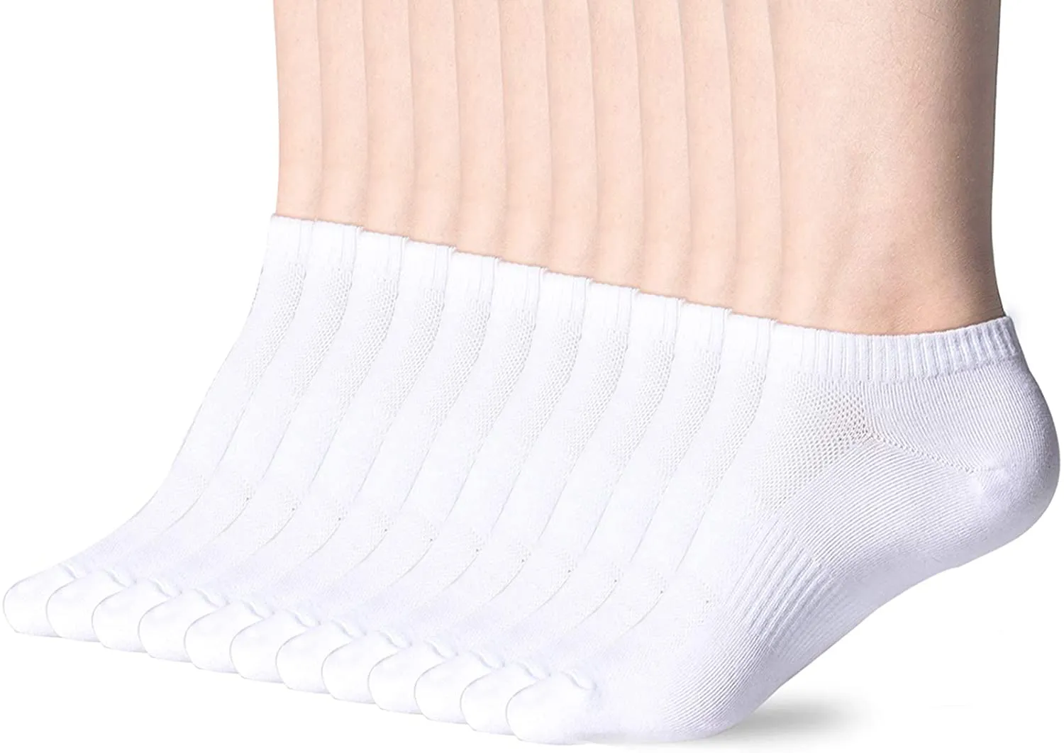 Women's Low Cut Socks,3-15 Pair Ankle No Show Athletic Short Cotton Socks by Sioncy