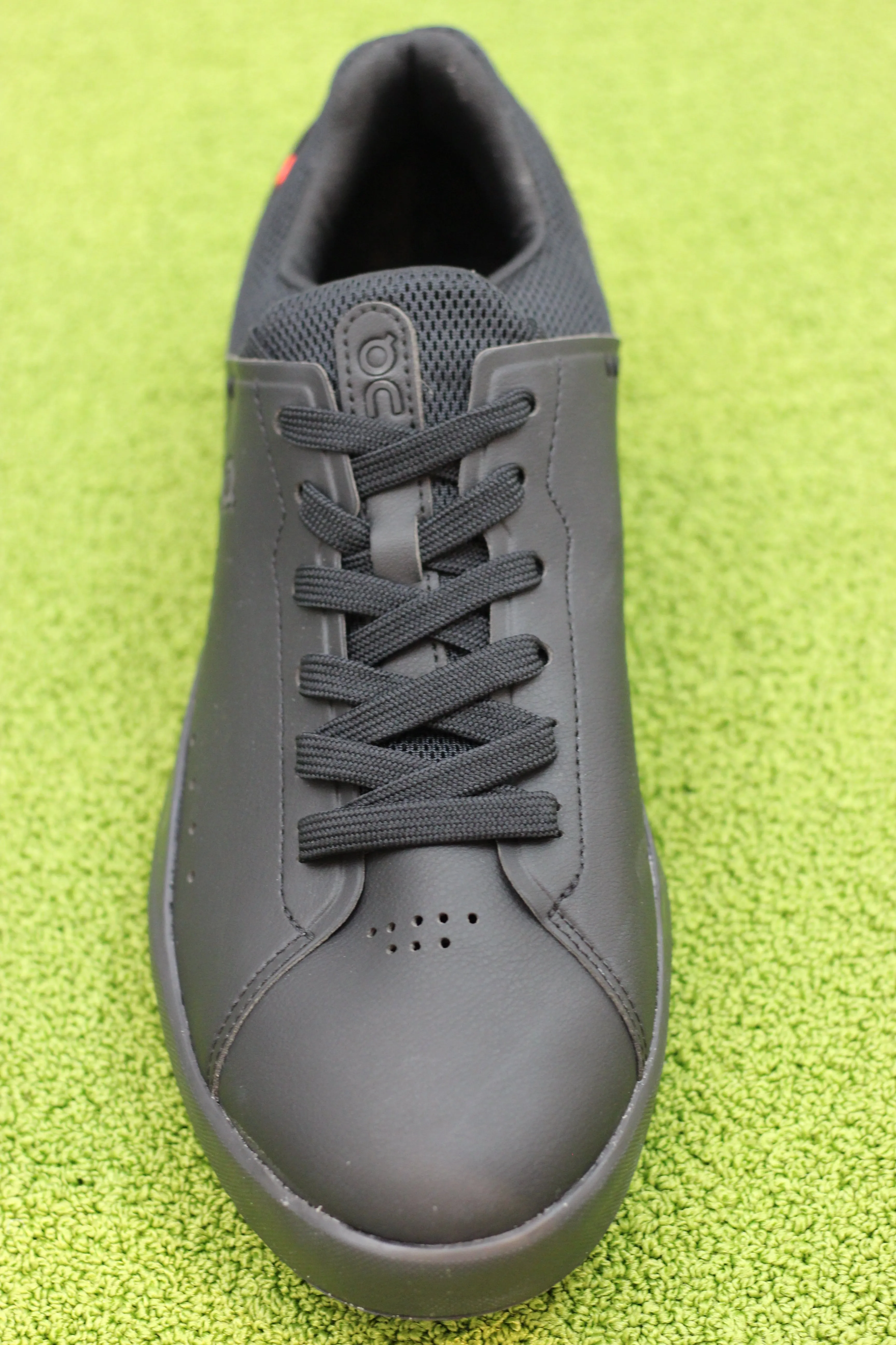 Womens Roger Advantage Sneaker - Black Synthetic Leather