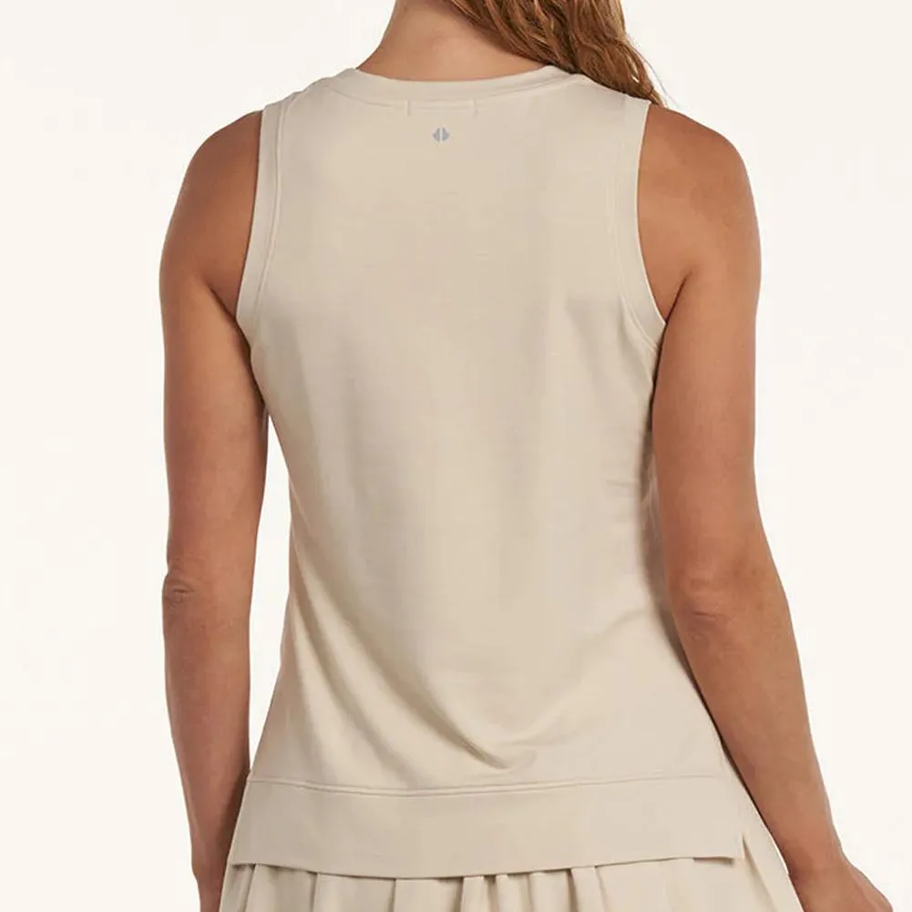 Women`s Scoop Neck Pullover Tennis Tank Chalk