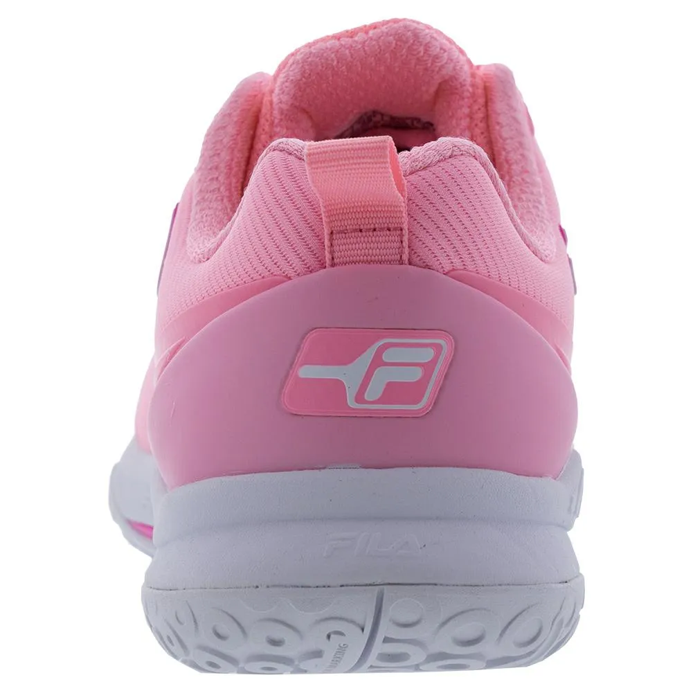 Womens Volley Burst Pickleball Shoes Cotton Candy and Knockout Pink