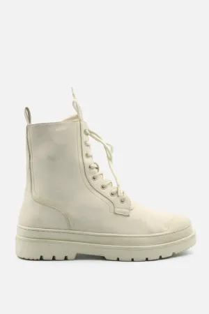 Zara Laces Snow Boots | Textile